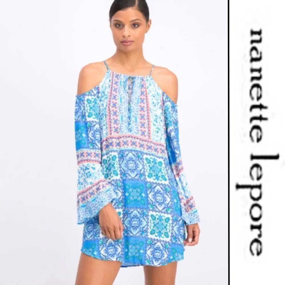 Nanette Lepore Ensenada Cold Shoulder Coverup